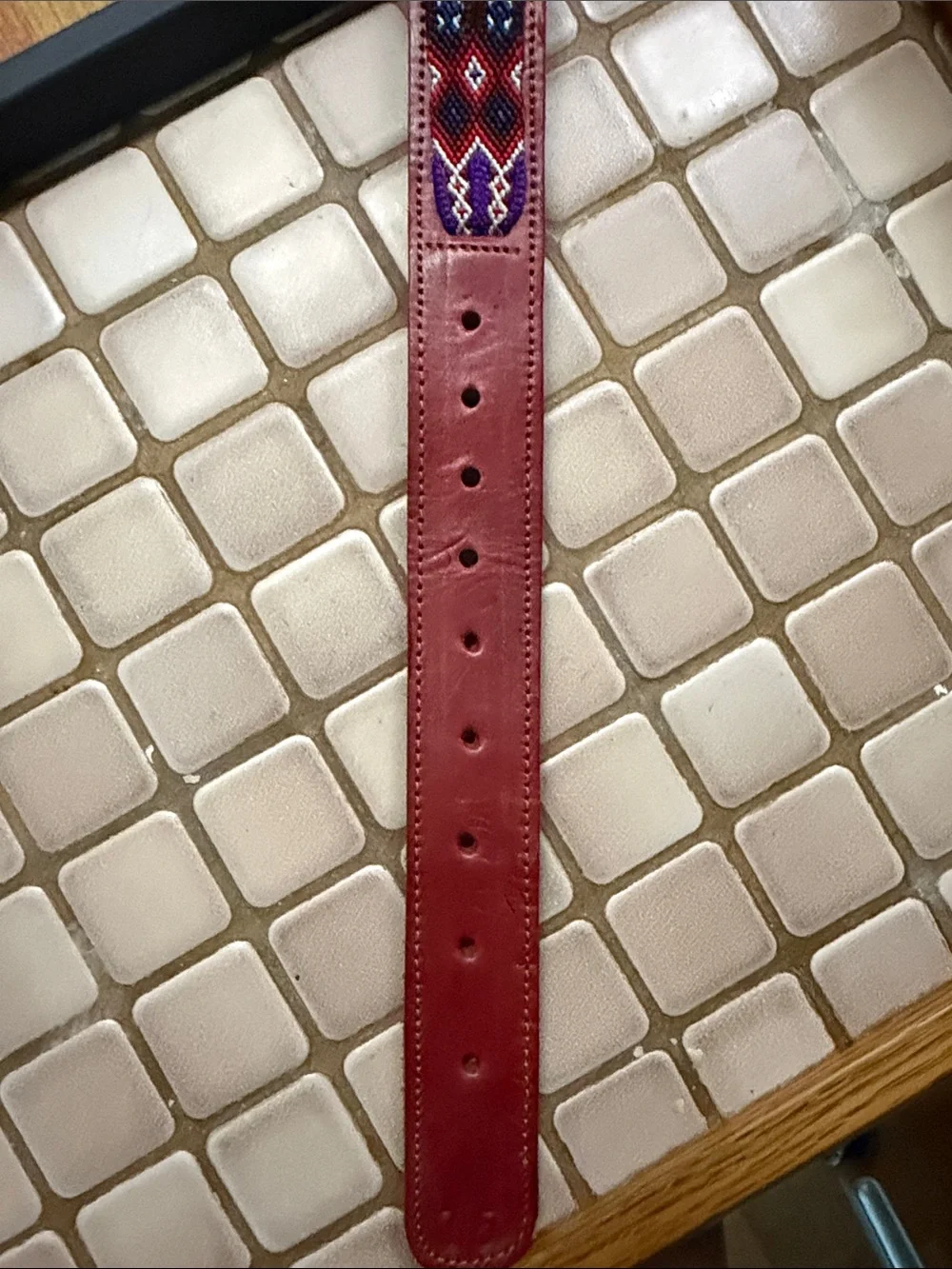 N/A dog leather